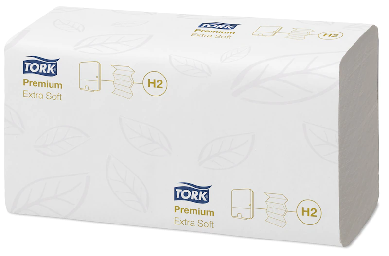Tork 100297 Premium Xpress Extra Soft Multifold Hand Towel - White
