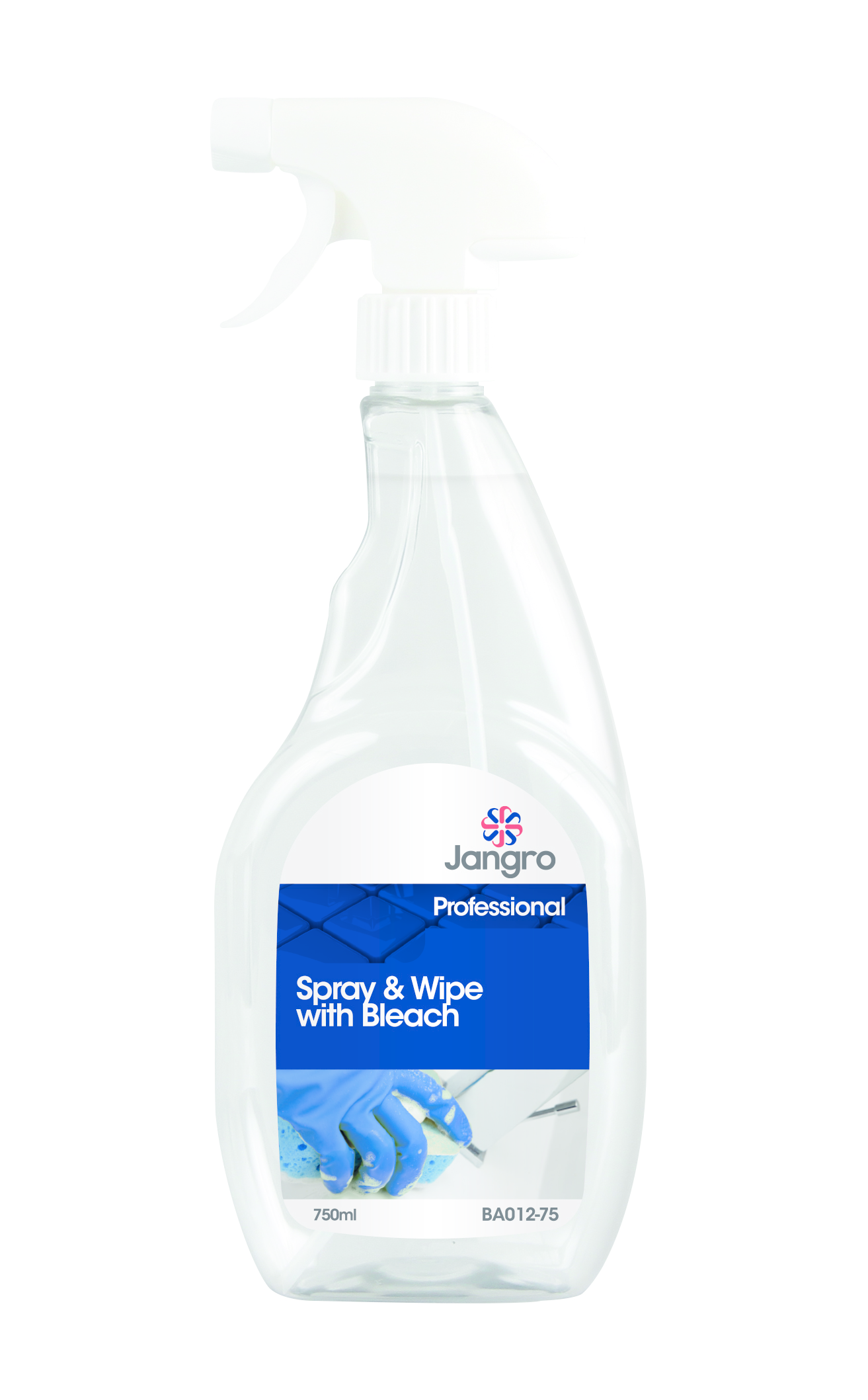Jangro Spray & Wipe with Bleach 750ml