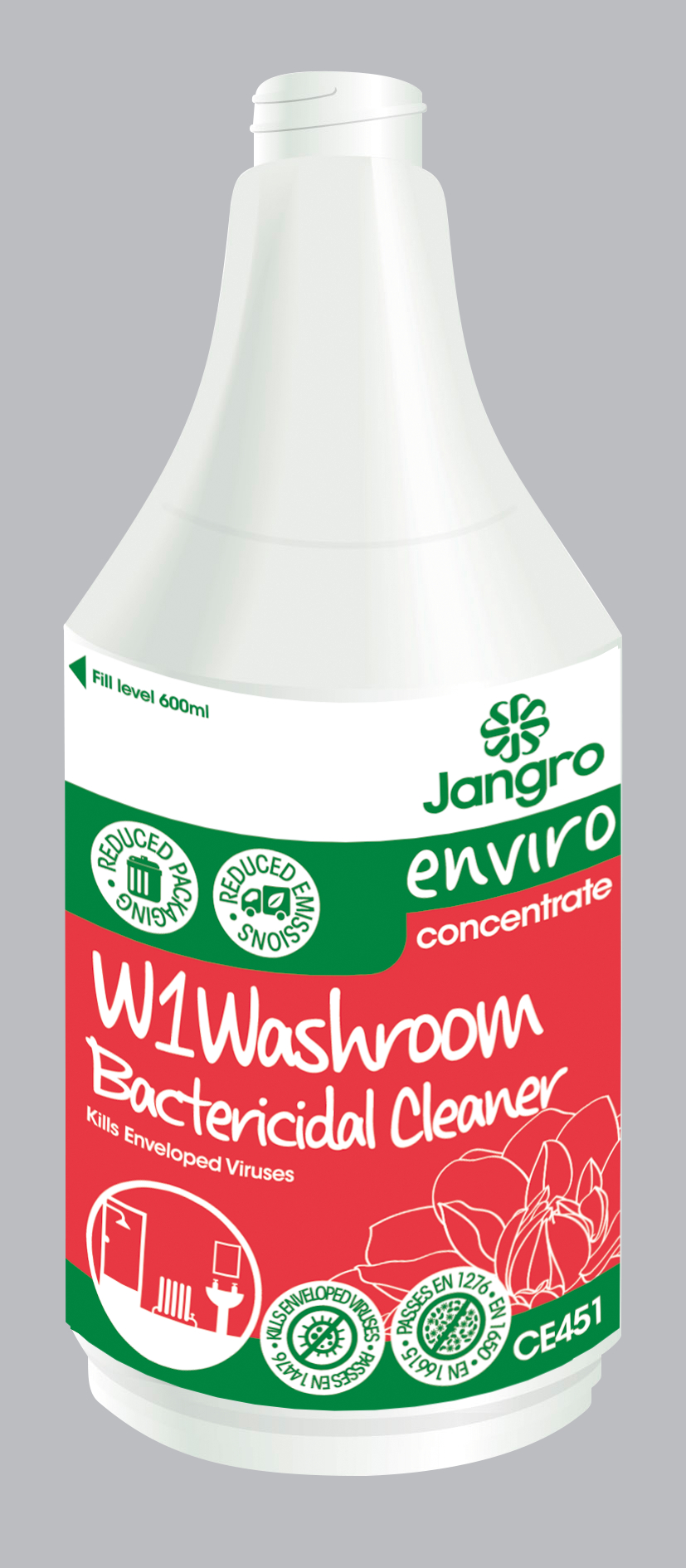 NEW Trigger Bottle for Enviro W1 - Washroom Cleaner