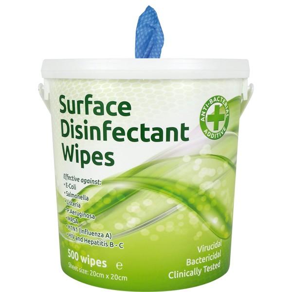 Cleaner Disinfectant Surface Wipes 500 wipes