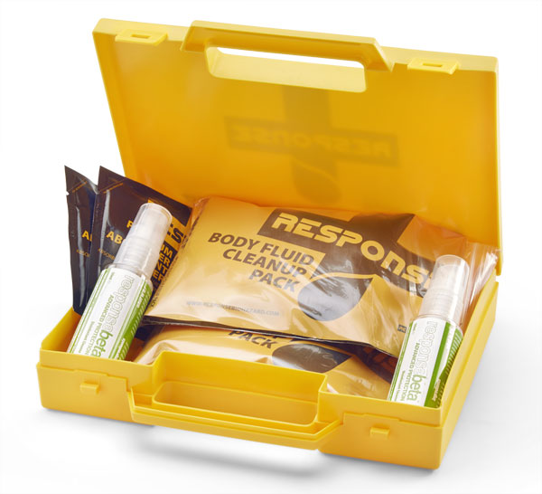 Bio-Hazard Clean Up Kit - Premier Box - 2 Applications