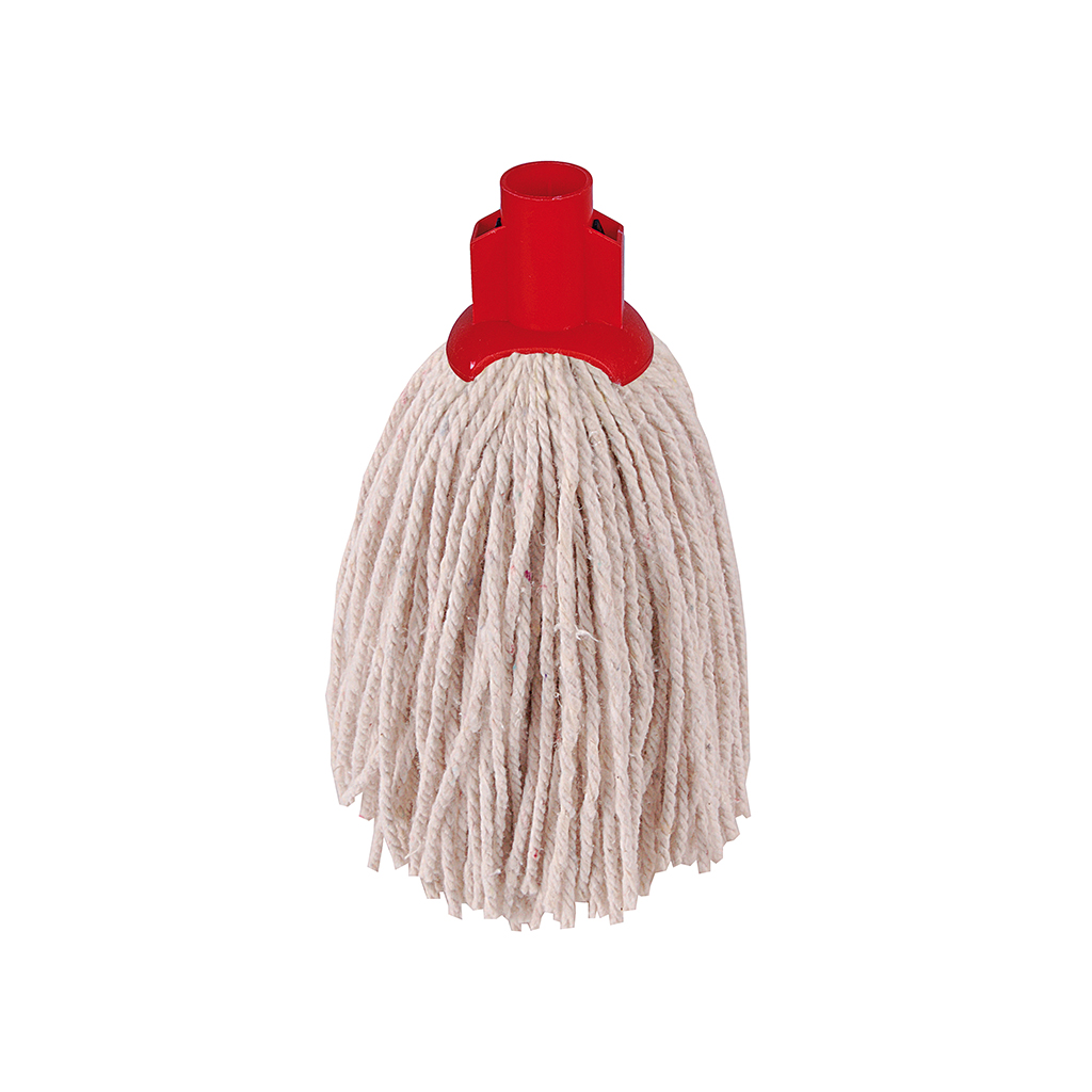 PY14 Plastic Socket Mop Head 240 grm Red (fits handle HN020)