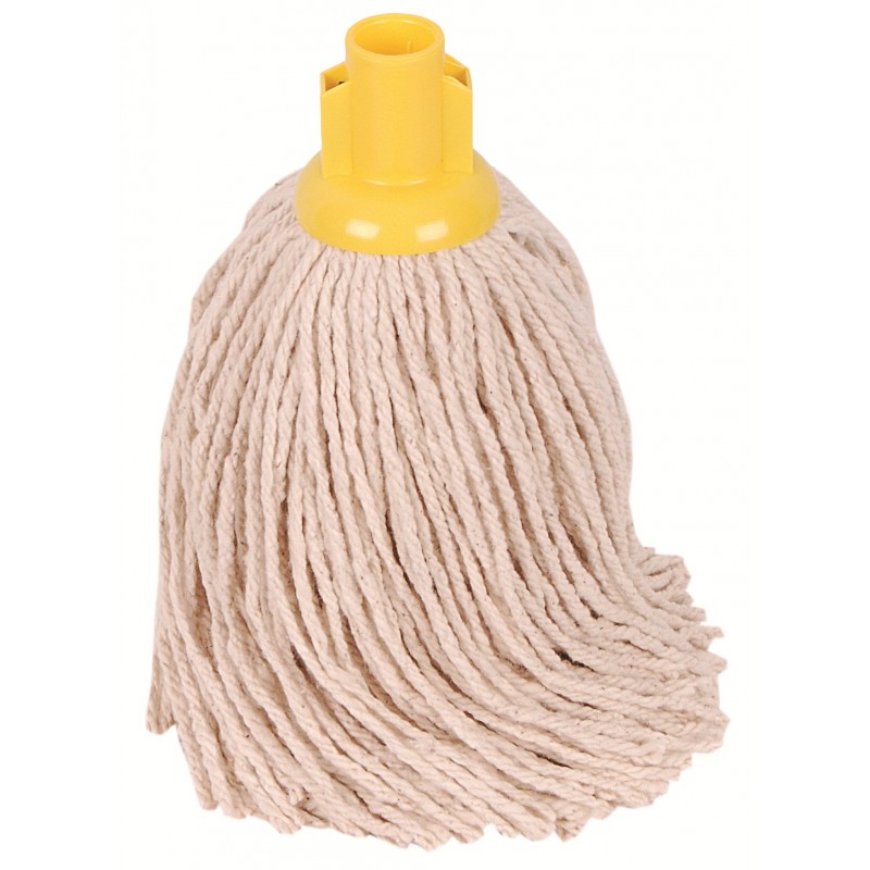PY14 Plastic Socket Mop Head 240 grm (fits handle HN020) - Yellow