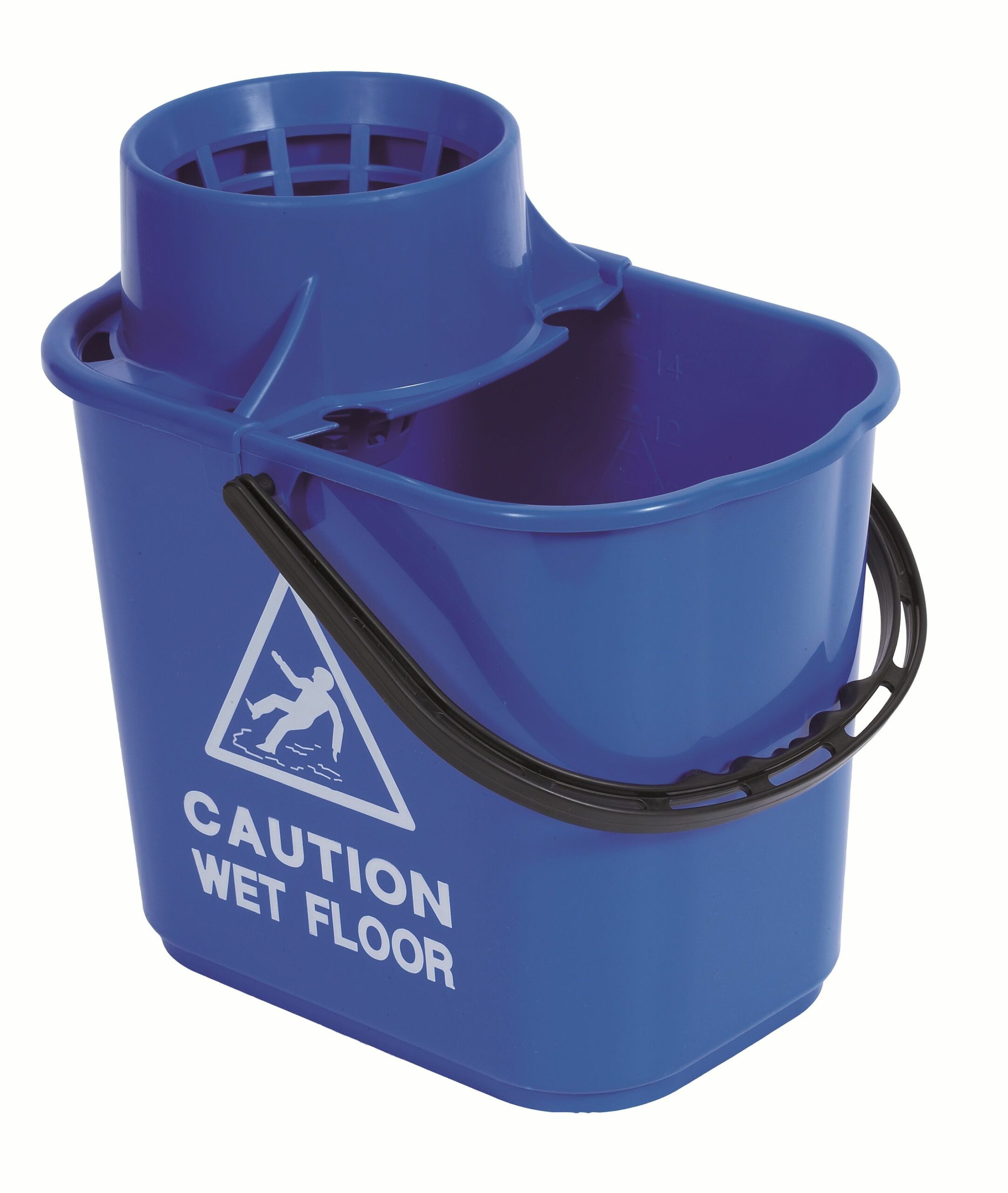 Jangro Professional Bucket & Wringer 15 Litre Blue