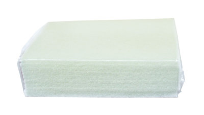 Contract Scouring Pad Packs of 10 (large) 225 x 150mm - Whit