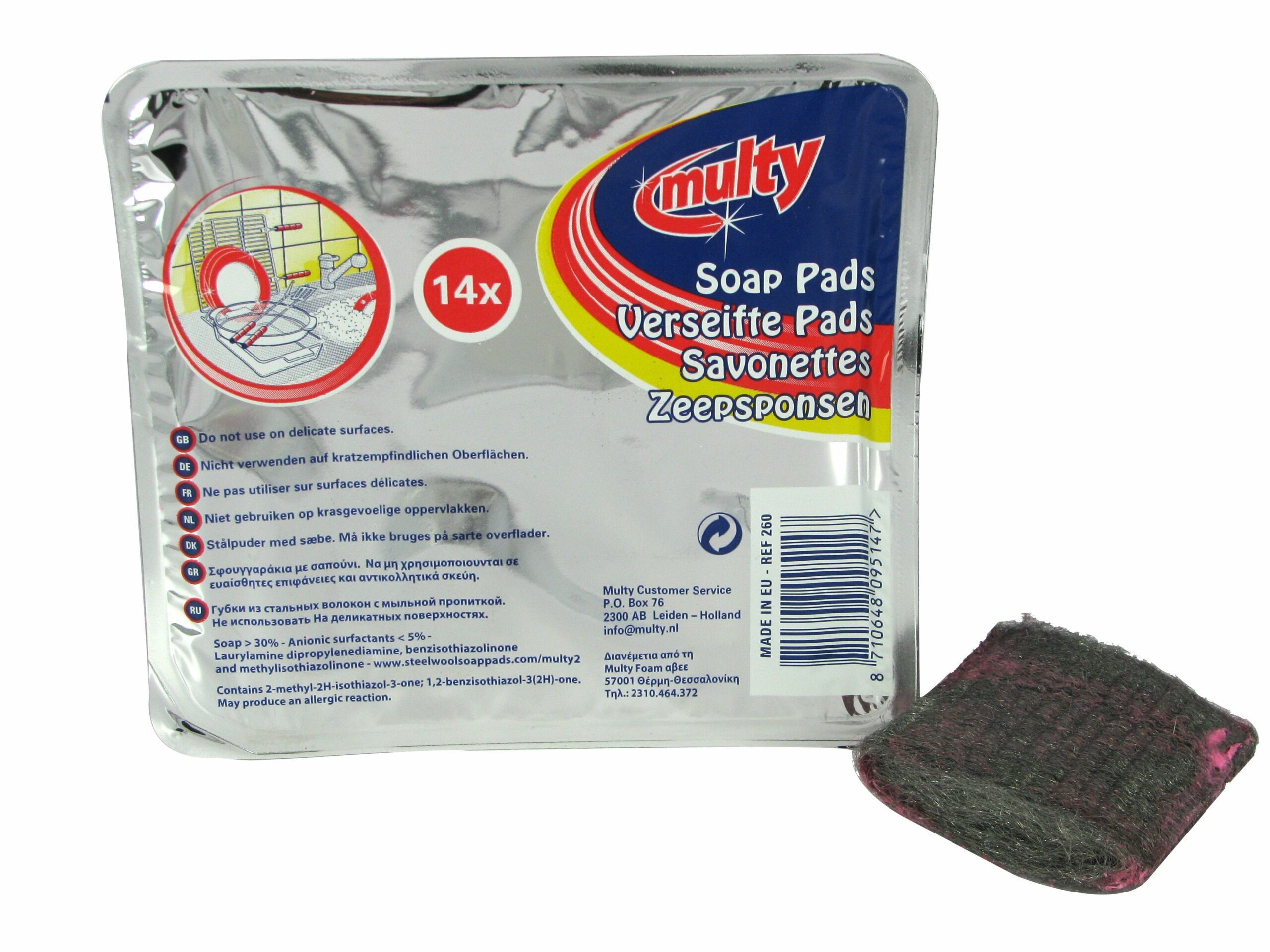 Soap Filled Scouring Pads