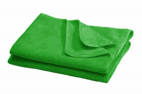 Microfibre Large Cloth 40 x 40cm - Green - Pack of 10