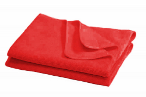 Microfibre Large Cloth 40 x 40cm - Pink (Red)