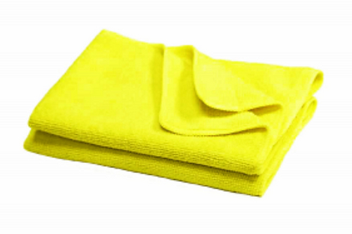 Microfibre Large Cloth 40 x 40cm - Yellow - Pack of 10